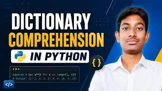 Python Dictionary Comprehension in Telugu 🔥 Learn in 5 Minutes | Python Tutorial