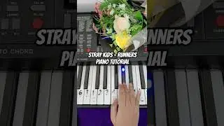 Stray Kids - Runners Piano Tutorial #notpianika #notangka #pianotutorial #straykids #skz