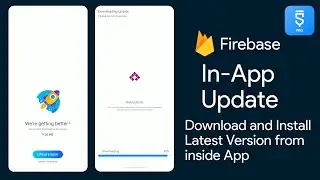 In App Update, Download and update a app from the app itself using Firebase in Sketchware -DreamPLAY