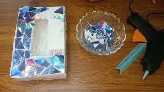 Creative Tissue Box Decoration | CD Recycling Ideas | DIY Craft Tutorial