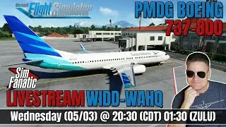 LIVE | MSFS | Indonesian Flight | PMDG 737-900 | World Update 13 | WIDD-WAHQ | Alpha + Bravo + TPR