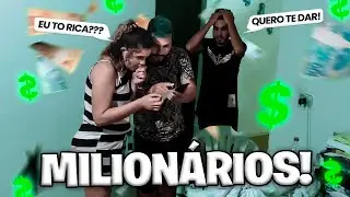 GANHAMOS NA LOTERIA E VEJA A REAÇÃO DELA!