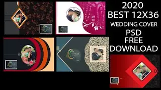 Cover Wedding Album Psd 2020 Part 02