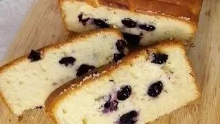 Panque de blueberry y limón 🍋🤤 | Receta expréss