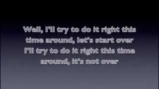 It's Not Over - Daughtry (Lyrics)