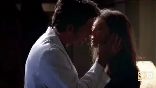 Meredith and Derek break up "Break up kiss, break up sex" 4x01 - Grey's Anatomy