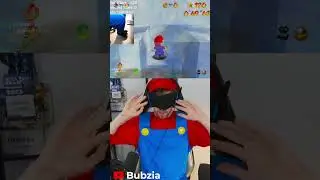 Blindfolded & NO HAND Star in SM64 #sm64 #worldrecord