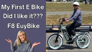 F8 EuyBike Step Through | Brand new model F8 Euybike Review | My First EBike