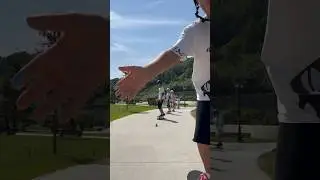 Утро в скейт лагере☀️🏄‍♂️ #skateboarding #краснаяполяна #скейтпарк