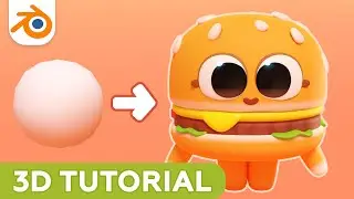 How to create a cute character in Blender [RealTime]