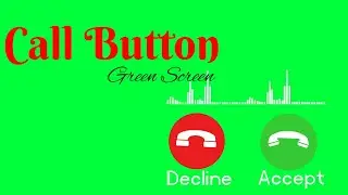 Phone Call Ringtone Green screen effect, No Copyright, White Spectrum Green Screen