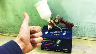 Какой выбрать краскопульт для грунта и жидкой шпаклевки