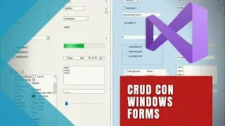 🖥️ COMO Crear CRUD en Windows Forms  DESDE 0 ) Windows Forms C# TUTORIAL Visual Studio 2022