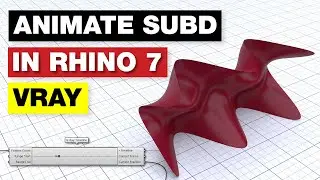 SubD Animation in Vray Next for Grasshopper & Rhino 7 WIP