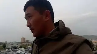 Монголия. Уазик. Турист...