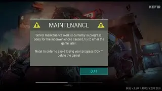 LDOE Server Maintenance Last Day On Earth
