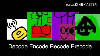Decode Encode Recode Precode Logo (2017)