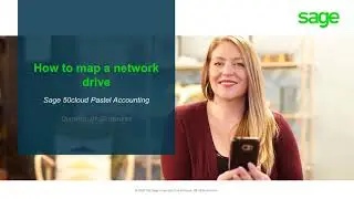 Sage 50cloud Pastel (ZA) - How do I map a network drive from the workstation to the server?