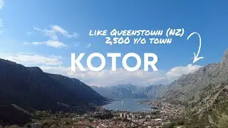 Here You'll Find PICTURE PERFECT View of Kotor, Montenegro