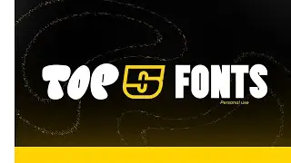 Top 5 Fonts
