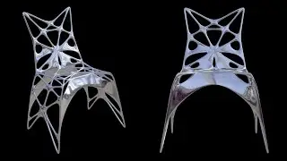 SubD Tutorial in 11 mins | Daoru's Chair Design