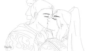 Fengqing kissing