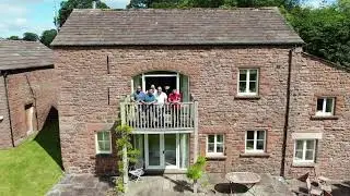 EDEN VALLEY CUMBRIA CRAKELD HOLM DJI MAVIC 2 FOOTAGE
