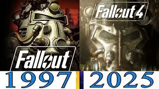 Evolution of Fallout Games (1997–2025) – From Isometric to Open World!