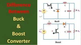 Difference Between Buck Converter And Boost Coverter