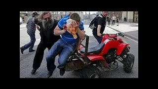 The Most Insane Biker Road Rage