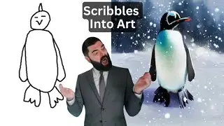 😵 Drawing to image ai into Masterpieces with Al Art Hack