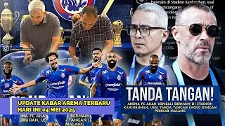 KABAR AREMA ~ SAH penandatanganan MoU Kanjuruhan, Percaya Diri dengan 6 Pemain Asing Tanpa Wiliam