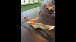 Tight Abs Workout For Beginners with band #core #abs