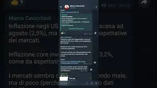 Inflazione come da attese, ma i mercati scendono