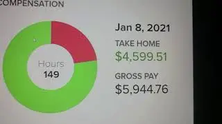 Sysco Driver Made $5,944.76 | 2021 First Pay Check | Bi Weekly Paychecks | #SYSCO #USFOODS #RLCTV