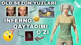 🤩 INFERNO GONSHIK // 🔥 4 SEZON YUZLARI  - COCOE YUZINI KO'RSATDI  -  PUBG MOBILE