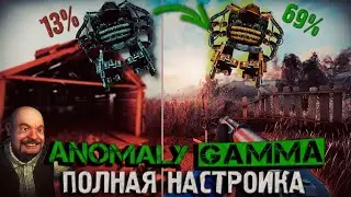 FULL SETUP FOR Anomaly GAMMA - GRAPHICS, MODS, RESHADE! / How to set up Anomaly GAMMA?
