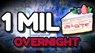 How To AFK FARM 1 MILLION Cakes OVERNIGHT! | Anime Vanguards