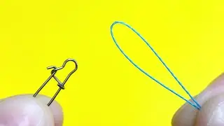 Top 5 best fishing knots, how to tie a clasp to a fishing line or cord.