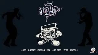 Hip hop drums Loop - 75 BPM