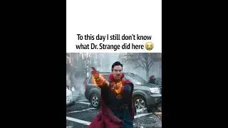 Dr. Strange just aurafarming at this point 😭
