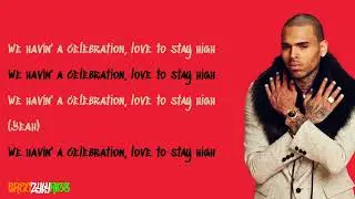 Game - Celebration (feat. Chris Brown, Tyga, Wiz Khalifa & Lil Wayne) [LYRIC VIDEO]