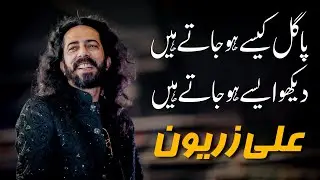Pagal Kaisy Ho jatay Hain || Ali Zaryoun || Famous Poetry