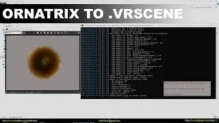 How to export and render the new Ornatrix 3ds max .vrscene in V-Ray Standalone?