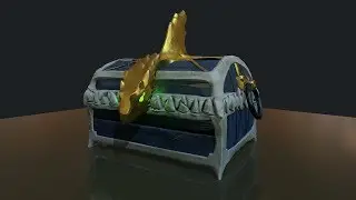 Sea Hunters Chest - turnaround (Sea of Thieves Inspired)
