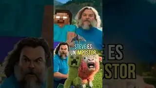 MINECRAFT se burló de sus FANS con  el IMPOSTOR de STEVE ? #minecraft #minecraftshorts