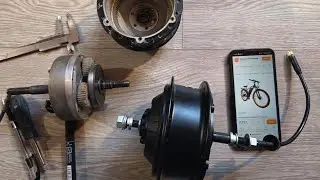 Koogo Kirin v3 сгорел электромотор 350W, купил новый электромотор MXUS XF15R 500W