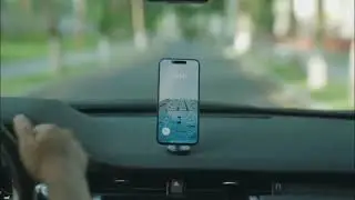 Magnetic Car Phone Holder Car Mount Metal 360° Rotation Ultra-Strong Magnets for All Smartphones