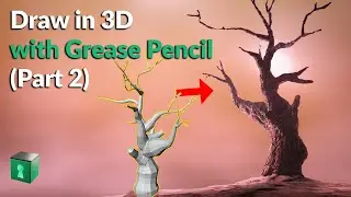 Blender Secrets - Draw in 3D with Grease Pencil (part 2)