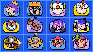 All The Animated Pins of Squad Busters | Green World 